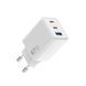 Мережевий зарядний пристрій WIWU Cube 67W 2C+A GaN Fast Charger Wi-G026 EU White 724331606 фото 1