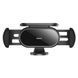 Автотримач для телефона Baseus Steel Cannon pro Solar Electric Car Mount Black 585077238 фото 3