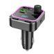АЗП з FM-модулятором BOROFONE BC53 Highway PD20W+QC3.0 car BT FM transmitter 18W Black 148594783 фото 3