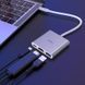 USB-хаб HOCO HB14 Easy use Type-C adapter(Type-C to USB3.0+HDMI+PD) Silver 135327980 фото 8