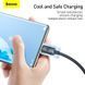 Кабель Baseus Crystal Shine Series Fast Charging Data Cable USB to Type-C 100W 2m Black 105116198 фото 11