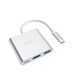 USB-хаб HOCO HB14 Easy use Type-C adapter(Type-C to USB3.0+HDMI+PD) Silver 135327980 фото 2