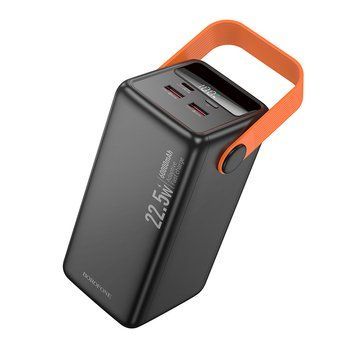 Зовнішній акумулятор BOROFONE BJ66B Magnifico 22.5W+PD20W fully compatible power bank (60000mAh) Black 862276024 фото