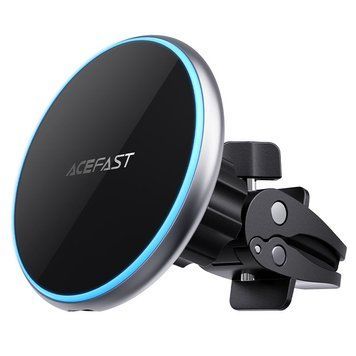 Автодержатель для телефона с БЗУ ACEFAST D3 magnetic wireless charging car holder Silver 103937899 фото