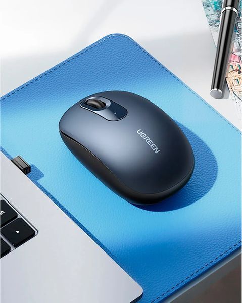 Маніпулятор миша UGREEN 2.4G Wireless Mouse Midnight Blue 680139388 фото