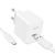 Мережевий зарядний пристрій з кабелем HOCO CS11A Ocean single port charger set(Micro) White 106240446 фото