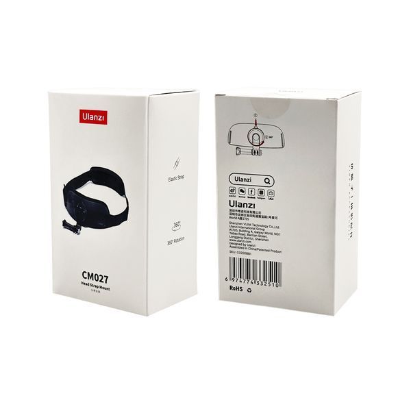 Криплення Ulanzi Vijim CM027 Go-Quick II Head Strap Mount for GoPro and Phone (UV-C020GBB1 CM027) 590910964 фото