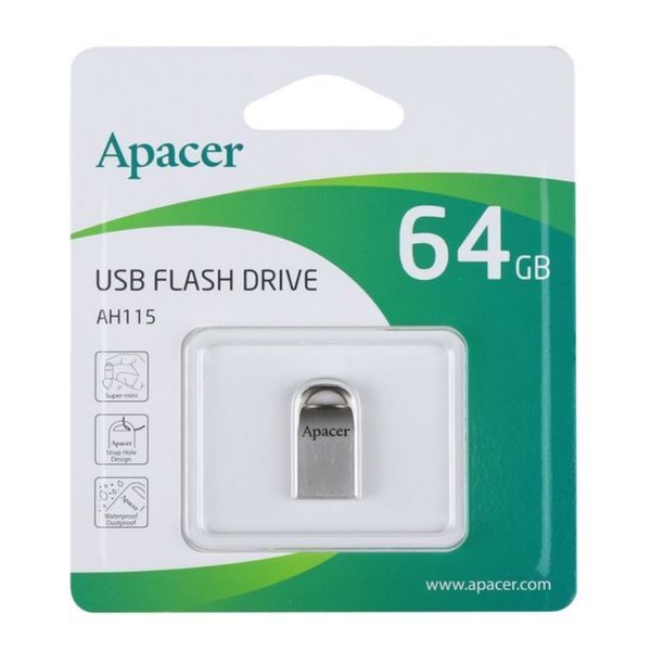 Флеш-накопитель Apacer USB 2.0 AH111 64GB Crystal 559586950 фото