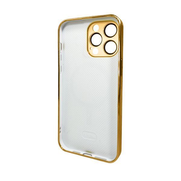 Чохол для смартфона AG Glass Sapphire Frame MagSafe Logo for Apple iPhone 14 Pro Gold 870571097 фото