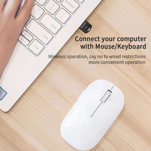 Bluetooth-адаптер ESSAGER Mini BT5.0 Adapter Black 417565687 фото