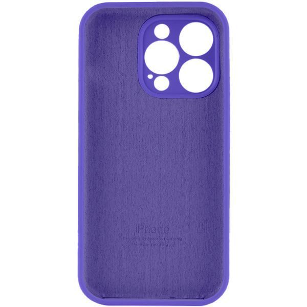 Чохол для смартфона Silicone Full Case AA Camera Protect for Apple iPhone 13 Pro 22,Dark Purple 763769711 фото