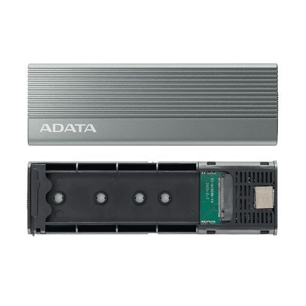Внешний карман для накопителя A-DATA EC680 для SSD M.2 PCIe USB3.2 Gen2 Type-C Gray 164959880 фото