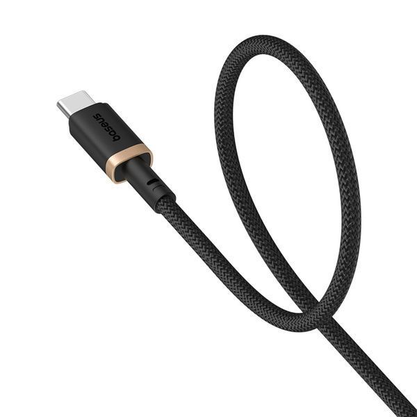 Кабель Baseus Dura Series Fast Charging Cable USB to Type-C 60W 1m Gold+Black 106222028 фото
