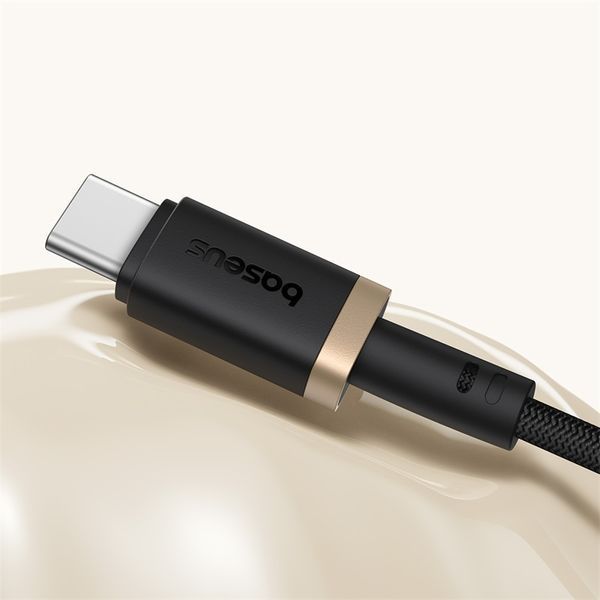 Кабель Baseus Dura Series Fast Charging Cable USB to Type-C 60W 1m Gold+Black 106222028 фото