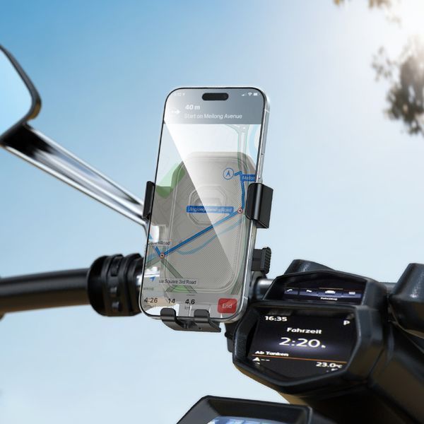 Велотримач для телефона BOROFONE BH141 Camino riding holder Black 743678247 фото