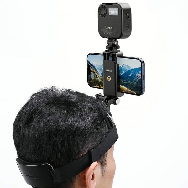 Криплення Ulanzi Vijim CM027 Go-Quick II Head Strap Mount for GoPro and Phone (UV-C020GBB1 CM027) 590910964 фото