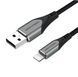 Кабель Vention USB 2.0 A to Lightning Cable 2M Gray Aluminum Alloy Type (LABHH) 723661308 фото 1