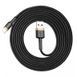 Кабель Baseus Cafule Cable USB For iP 2A 3m Gold+Black 217713200 фото 2