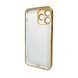Чохол для смартфона AG Glass Sapphire Frame MagSafe Logo for Apple iPhone 14 Pro Gold 870571097 фото 2