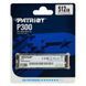 Накопичувач SSD M.2 Patriot P300 512GB NVMe 2280 PCIe 3.0x4 3D NAND TLC 591116171 фото 2