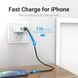 Кабель Vention USB 2.0 A to Lightning Cable 2M Gray Aluminum Alloy Type (LABHH) 723661308 фото 5