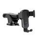 Автодержатель для телефона HOCO CA104 vertical and horizontal telescopic gravity vehicle holder Black Metal Gray 506349076 фото 1