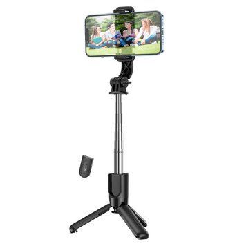 Селфі-монопод HOCO K17 Figure mini live broadcast stand Black 887546455 фото