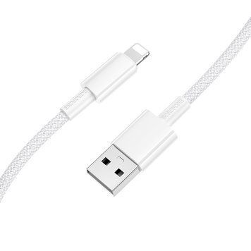 Кабель BOROFONE BX117 Source charging data cable iP White 415404365 фото