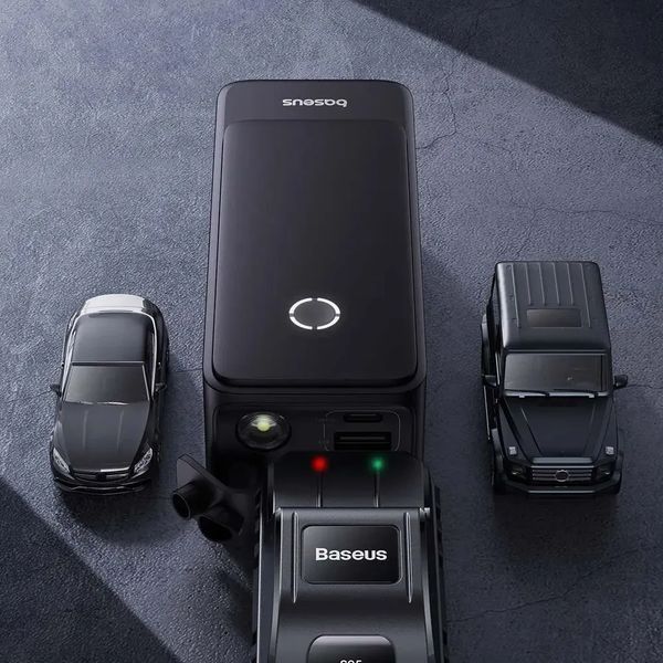 Автомобільний пуско-зарядний пристрій Baseus Super Energy Alpha Series Jump Starter 600A Cosmic Black 379139923 фото