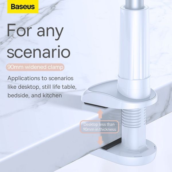 Тримач для телефона Baseus Unlimited adjustment lazy phone holder silver 495891908 фото