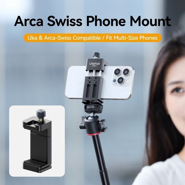 Тримач для телефону Ulanzi MA33 Phone Holder Black 343485620 фото