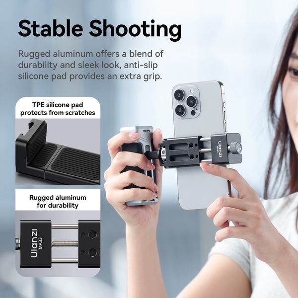 Тримач для телефону Ulanzi MA33 Phone Holder Black 343485620 фото
