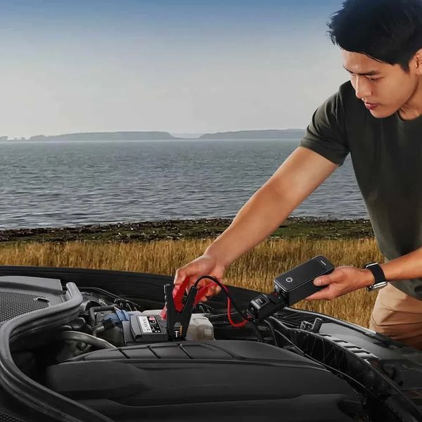 Автомобільний пуско-зарядний пристрій Baseus Super Energy Alpha Series Jump Starter 600A Cosmic Black 379139923 фото