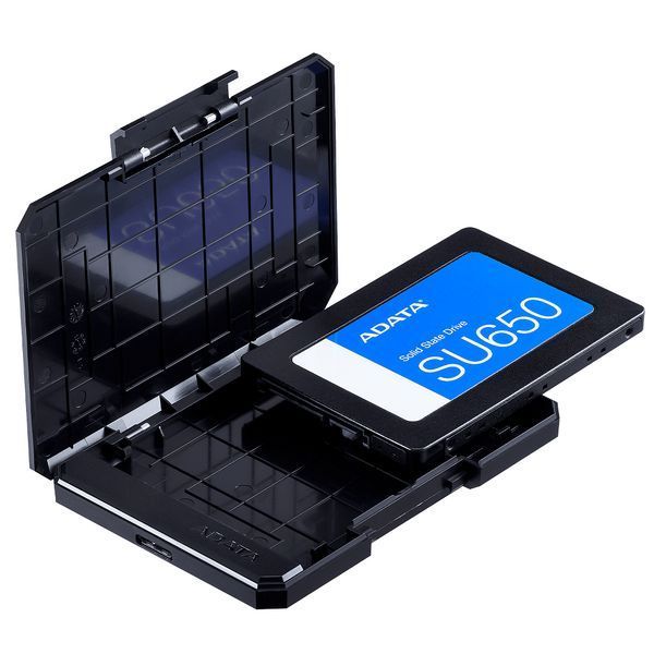 Внешний карман для накопителя A-DATA EC600 для 2.5'' HDD/SSD USB3.2 Gen2 Black 475043696 фото
