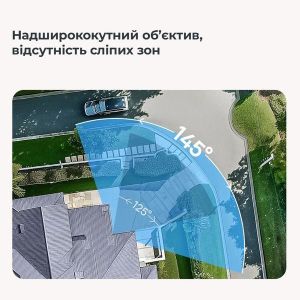 Додаткова IP-камера відеоспостереження Baseus Security N1 Outdoor Camera 2K White 246206385 фото