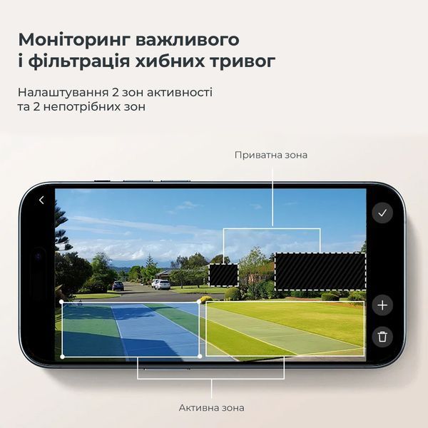 Додаткова IP-камера відеоспостереження Baseus Security N1 Outdoor Camera 2K White 246206385 фото