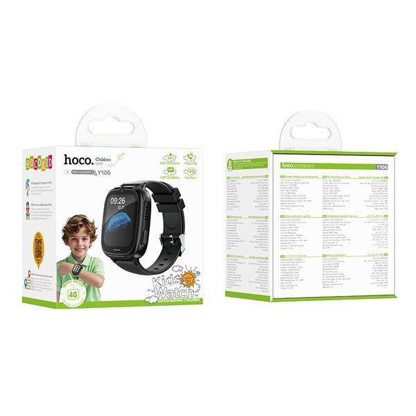 Детские смарт-часы HOCO Y106 4G 46mm. 730 mAh children phone watch Pink 952269444 фото
