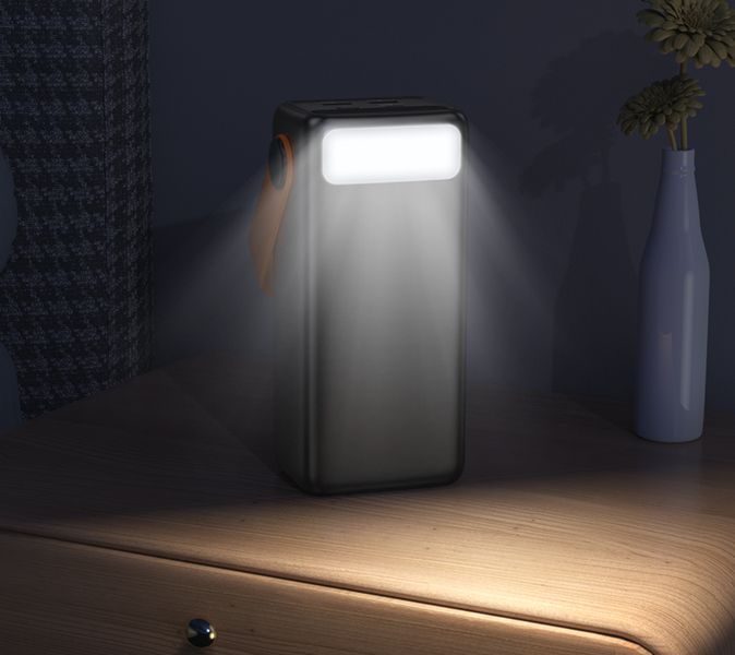 Зовнішній акумулятор BOROFONE BJ66 Magnifico 22.5W+PD20W fully compatible power bank (40000mAh) Black 177306595 фото