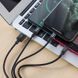 Кабель HOCO X14 3-in-1 Times speed charging cable iP+Micro+Type-C Black 333092318 фото 4