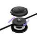 Кабель Baseus Free2Draw Retractable Crystal Fast Charging Data Cable USB to M+L+C 3.5A 1.1m Cluster Black 108528460 фото 4