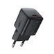 Мережевий зарядний пристрій ACEFAST A117 PD20W mini GaN USB-C fast charger Black 475015114 фото 1