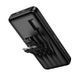 Зовнішній акумулятор HOCO J163 Wonderful power bank with 4 cables(10000mAh) Black 288960443 фото 4