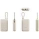 Зовнішній акумулятор Xiaomi Power Bank 10000mAh (Integrated Cable) Tan GL 734309176 фото 6