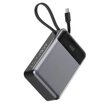 Зовнішній акумулятор ACEFAST M21 PD65W power bank with cable 20000mAh Black 161796108 фото