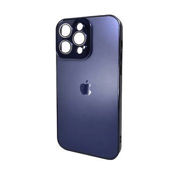 Чохол для смартфона AG Glass Sapphire Frame MagSafe Logo for Apple iPhone 15 Pro Deep Purple 363592381 фото