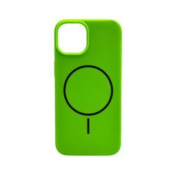 Чохол для смартфона Cosmic Silicone Case Magnetic for Apple iPhone 15 53,Shiny Green 732579643 фото