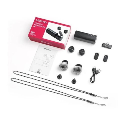 беспроводна микрофонна система Ulanzi A21 Wireless Microphone Black 457726878 фото