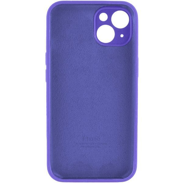 Чохол для смартфона Silicone Full Case AA Camera Protect for Apple iPhone 14 22,Dark Purple 115004407 фото