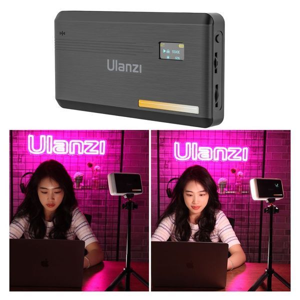 Видеосвет Ulanzi VL200 Bi-color Led Light 8W Black (2481 VL200) 382920826 фото