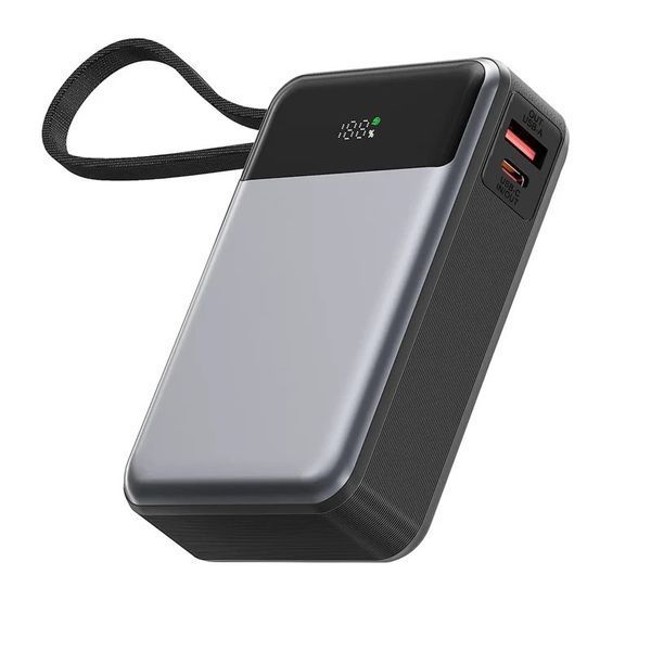 Зовнішній акумулятор ACEFAST M21 PD65W power bank with cable 20000mAh Black 161796108 фото